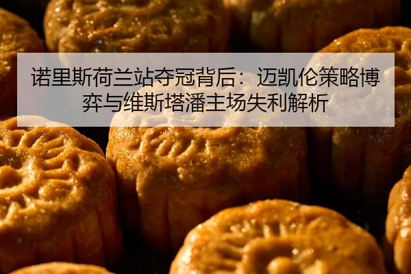 诺里斯荷兰站夺冠背后：迈凯伦策略博弈与维斯塔潘主场失利解析